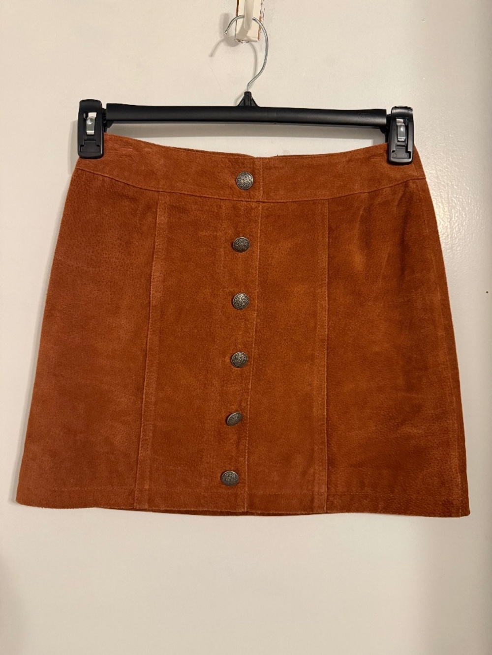 Gianni Bini leather mini skirt